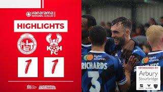  HIGHLIGHTS | 18 Mar 23 | Gloucester City 1-1 Harriers
