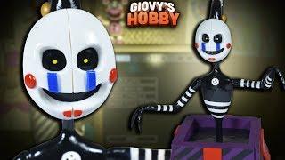 Handmade SECURITY PUPPET  FNAF 6  Polymer clay Tutorial  Giovy Hobby