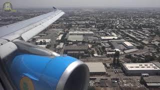 Incredibly LATE visual turn into Tashkent Runway's Final!! Uzbekistan A320 from Almaty! [AirClips]