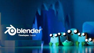 Gunter's Party - Blender 4.2 Time-Lapse Tutorial