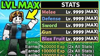 How To LEVEL UP FAST To MAX In Blox Fruits (Roblox)