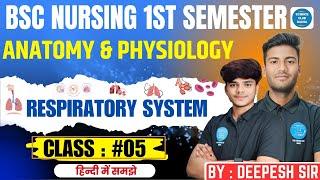 respiratory system BSC nursing 1st sem RESPIRATORY SYSTEM ANATOMY AND PHYSIOLOGY part #5