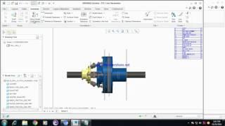 How to create a BOM in Creo Parametric 3 0