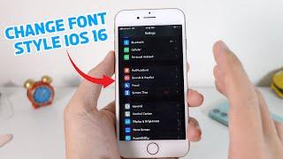 *NEW* Change Fonts on iOS 16 (No Jailbreak)