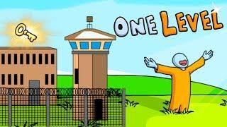 OUR STICKMAN IS FREE! Solved all the SECRETS and ESCAPED from PRISON Game One LEVEL