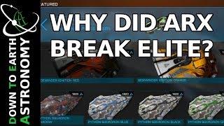 Why did ARX break Elite? Elite Dangerous September Update