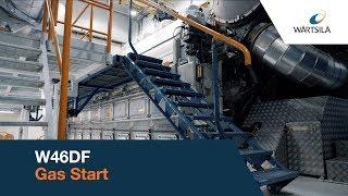 Smokeless gas start with the Wartsila 46DF engine | Wärtsilä