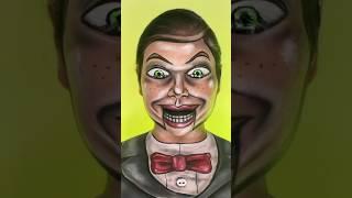 GOOSEBUMPS Slappy the Dummy Makeup  #goosebumps #slappythedummy #makeuptutorial #transformation