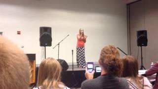 Amber Holbrook at National Fine Arts 2014