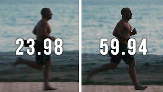 WHY 120FPS WON'T LAST. FRAME RATE COMPARISON. What should you shoot with?