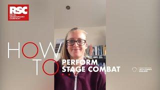 How To Perform Stage Combat