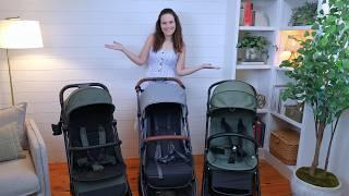 Mompush Velo vs. UPPAbaby Minu V3 vs. Bugaboo Butterfly | Overhead Bin Stroller Showdown