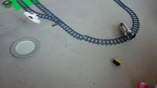 Lego train. Lego train free fall part 2