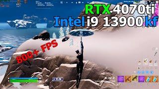 RTX 4070 ti + Intel i9 13900kf Fortnite Chapter 4 | Arena | Brutal Bastion | Performance Mode