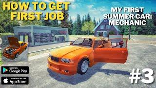 My First Summer Car: Mechanic(New Beta) - First Job - Gameplay (Android, iOS) | #jerryisgaming #3