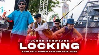Chunky x Jin x Funkstyle KS | Locking Judge Showcase | Lion City Dance Convention 2022
