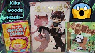 KikaGoods Haul/Unboxing ~Adou Loong Fantasia BJD, Panda Roll, ShinWoo Ghost Bear Diner~ @kikagoods