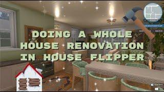 Doing renovations in House Flipper (HGTV DLC)