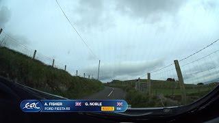 FIA ERC - Circuit of Ireland Rally - Onboard Fisher SS 3 "The Glens" Km. 31,21