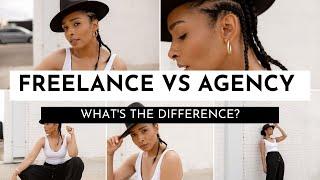 Difference between FREELANCE VS AGENCY SIGNED MODEL: Beginner's guide to starting modeling career