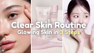 Simple Skincare Routine for Teens (10-18) | Clear Skin Tips for Beginners .⋅‧₊˚〰.