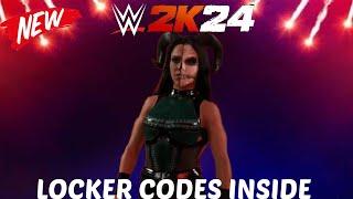 WWE2K24: 2 LOCKER CODES INSIDE+*NEW* UPDATED SUPERSTARS