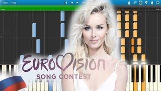 Полина Гагарина - A Million Voices (Eurovision Song Contest 2015 - Russia) (на пианино Synthesia)