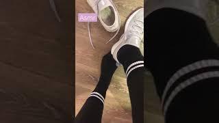 I will never wear black socks again asmr #feet #blacksocks #foot