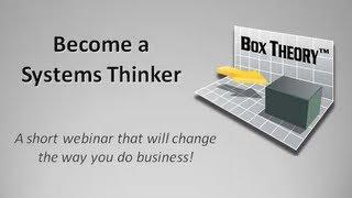 Business Systems 101 - Become a Systems Thinker