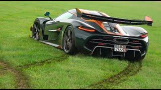 £3Million Koenigsegg Jesko DRIFTING + POWERSLIDES