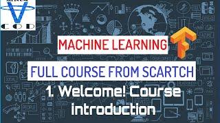 MACHINE LEARNING FULL FREE PAID COURSE | Welcome! Course introduction |  All in one code