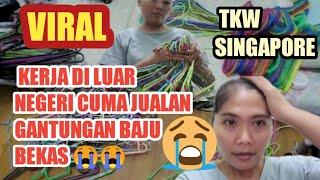 Viral TKW Singapore Jualan Gantungan Baju Di Luar Negeri @HENIAELESYANA