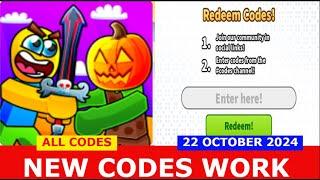 *NEW CODES* Sword Clashers Simulator ️Roblox | ALL CODES | OCTOBER 22, 2024