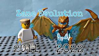 Zane Evolution 2011 - 2022 | Lego Ninjago stop motion