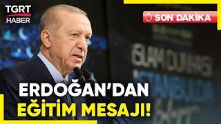 #SONDAKİKA |  Erdoğan'dan 24 Kasım Öğretmen Günü Mesajı: 20 Bin Atama Heyecanı! - TGRT Haber