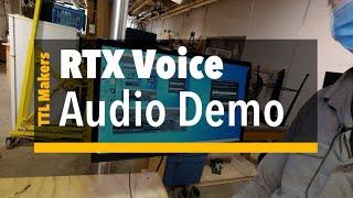 RTX Voice Demo - In the Shop