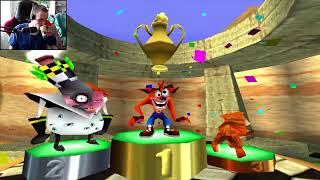 Прохождение игры Crash Team Racing (PS1) Часть 1