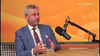 Norbert Hofer: „Habe ein ausgezeichnetes Verhältnis zu Herbert Kickl"