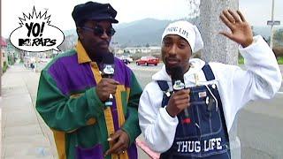 Tupac Shakur racconta come ha iniziato a fare rap | YO! MTV Raps Throwback