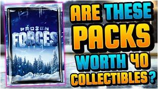 Opening The 40 Collectible Frozen Forces Packs