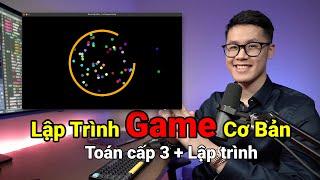 Lập Trình Game Bouncing Balls Nổi Tiếng với Toán Cấp 3 và Python Cơ Bản