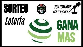 Sorteo Lotería GANA MAS Nacional TARDE Resultados En Vivo de hoy lunes 23 de junio del 2025