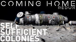 KSP | Setting up a self sufficient SURFACE BASE | Coming Home Redux | Beyond Home #30