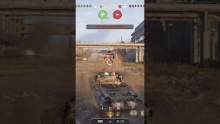 WoT Console | Shooting through the waist is the best way to cut down an enemy #wotconsole #ps5