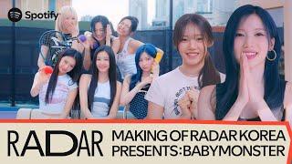 [CC] BABYMONSTER vibes well over food, dad jokes & moreㅣMaking of RADAR Korea Presents: BABYMONSTER