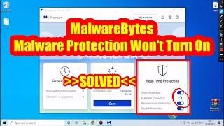 [SOLVED] MalwareBytes Malware Protection Won't Turn On (Work 100%) Windows 10 Tested