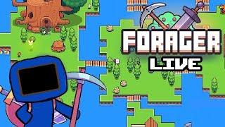 THE ULTIMATE RADISH KILLING SPREE! :: Forager Beta Gameplay :: [LIVE]