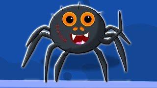 Incy Wincy Паук | Страшно Рифмы | Дети Песня | Rhymes For Kids | Itsy Bitsy Spider Song