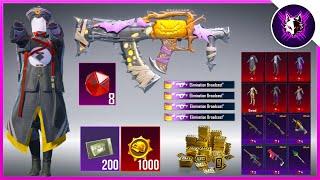 Max Out New Pumpkin Carol Groza Free 1200+Crates Pubg Mobile Kr￼ Crate Opening