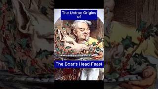 That time a boar choked on Aristotle and started a Christmas tradition. #christmas